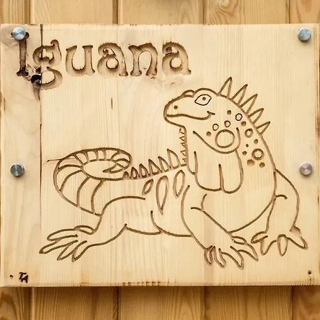 Tatil Evi Iguana - Tiny Haus Am Reptilienzoo Reptilium Landau in der Pfalz