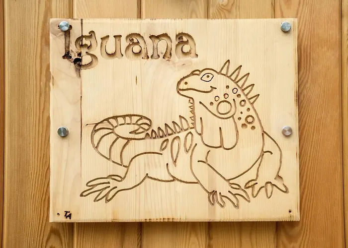 Ferienhaus Iguana - Tiny Haus Am Reptilienzoo Reptilium Landau in der Pfalz
