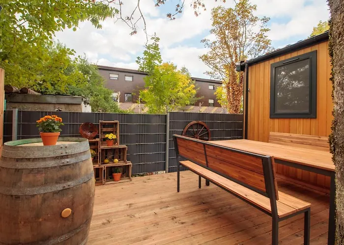 度假居 Iguana - Tiny Haus Am Reptilienzoo Reptilium 朗道因德普法尔茨